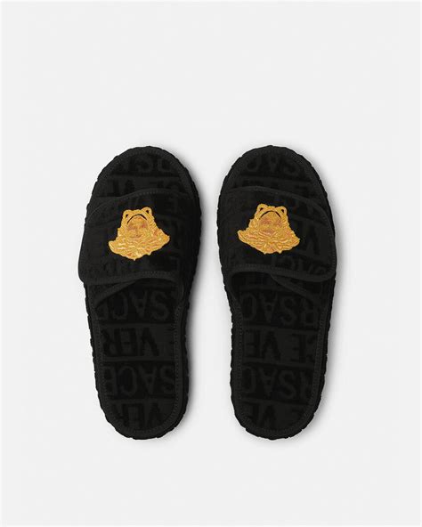 versace house slippers|versace slippers for women.